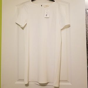 Nwt Everly shift dress sz small white
